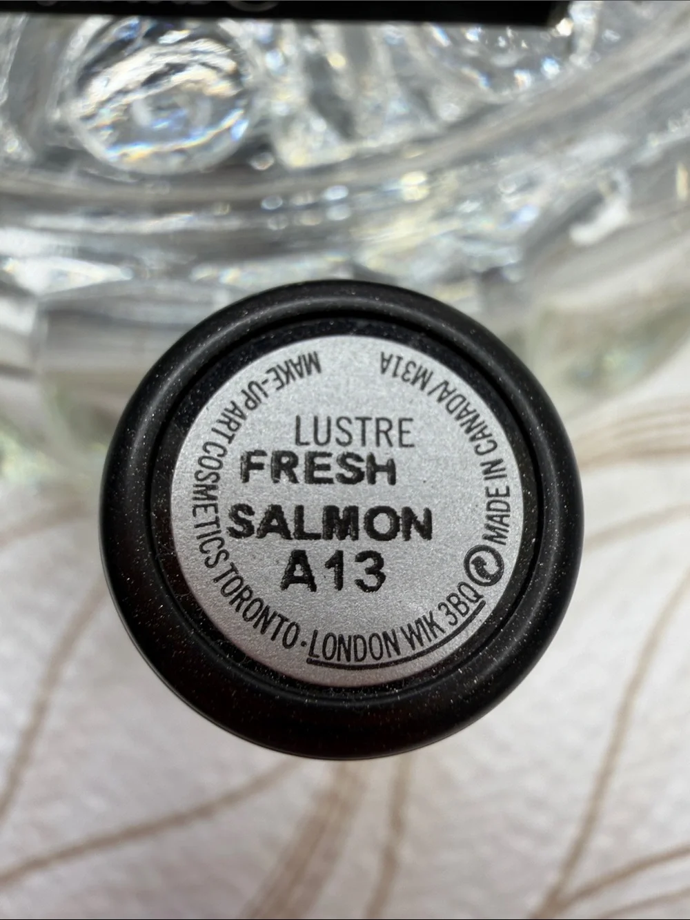 MAC Cosmetics Lustre Lipstick - A13 Fresh Salmon